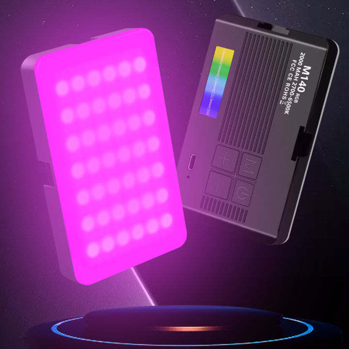 【Customer favorite】 LED Camera 2700-6500K RGB Video Rechargeable ...