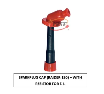 SPARKPLUG CAP (RAIDER150) - WITH RESISTOR FOR F. I.