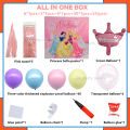 Princess snowwhite balloons set/birthday party balloon decorations. 