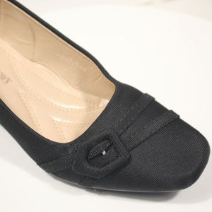 Golden Crown LADIES BLACK SHOES Formal Office Painless Work Shoes High Heels Chunky GL9737/GL9738#