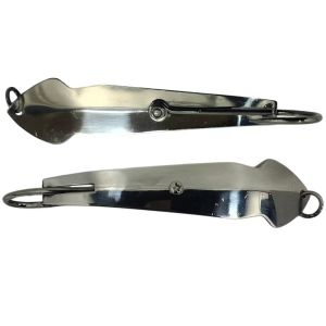 SANTEC GLINT EDGE MINNOW SPOON WITH HOOK 3469