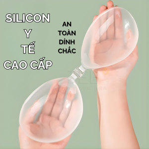Áo Dán Ngực Silicon ZÉB Chính Hãng | Tàng Hình Nâng Ngực Push Up | Bra Dán Váy Hở Lưng Cúp Ngực