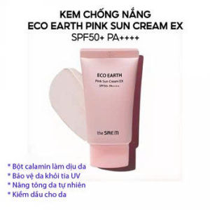 Kem Chống Nắng The Saem Eco Earth EX Sun Cream SPF50+ PA+++ - phiên bản mới nhất chính hãng Korea