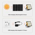 SANX 300W LED Work Light Handheld Solar USB Charging Light Emergency Light Floodlight White Red Light Camping Light Spotlight. 