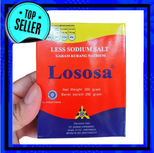 Garam Lososa 250gr Garam Kesehatan - Garam Rendah Natrium / Garam Rendah Sodium by TOPSELLER
