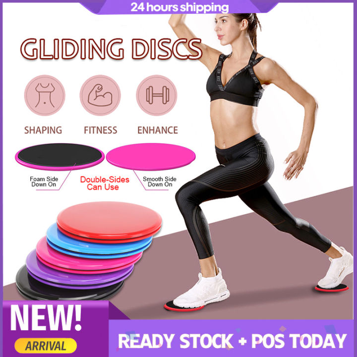 SG SELLER】Gliding Disc Exercise Sliding Discs Set of Core