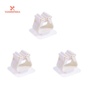 [READY STOCK] 3pcs Mop Holder Bathroom Wall Sticker Penjepit Pel Lantai & Sapu Rumah Kamar Mandi Mop Hook Hanger