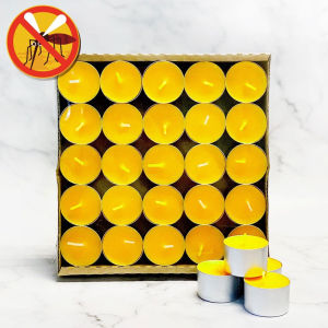 [SG Stock] Smokeless Tea Light Candle Butter Diwali Candle High Quality 4/8 hours Hari Raya 中元节 长明灯 铝壳纯植物酥油灯 供佛酥油 无烟清香蜡烛