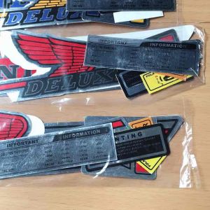 Striping Stiker Honda C70 Pitung Lengkap Satu Set
