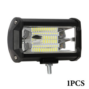 Lampu Tembak Offroad LED 24 Mata Super Terang 6000K Motor Mobil 72W Watt 12V 24V Aluminium Lampu Spot Lampu Banjir