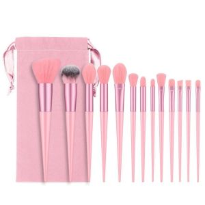 STARGOODS 13Pcs/Set Professional Professional Makeup Brushes Tools Furry Cosmetic Brush Set Exquisite Eye Shadow Eyeshadow Powder Brush Student