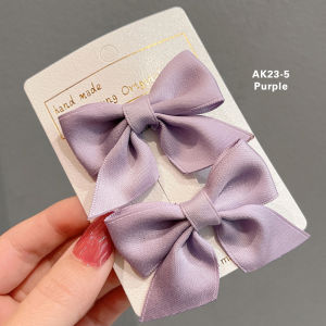 JEPIT RAMBUT ANAK PEREMPUAN KOREA AKSESORIS JEPITAN PITA RAMBUT HAIR PIN SET 2PCS AK23