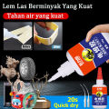 Lem G 50gr Korea Kualitas Super Lem Cair Serbaguna Welding Oily Glue Solder Perekat Lem Super lem besi Tetes Serbaguna Lem Las Logam Elektrik Multifungsi Untuk Metal Kayu Keramik DIY. 