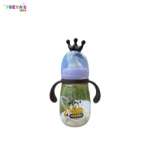 FR-C921 Botol Air Minum Bayi Training 300ML 2IN1 Sedotan+Dot BPA FREE / Gelas Anak Balita Training