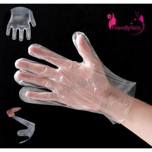 ถุงมือ - ถุงมือพลาสติก 10 คู่ 20 ชิ้น