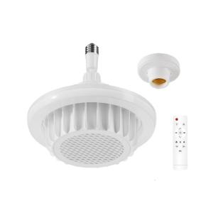 Đèn LED tiết kiệm năng lượng trần gắn Máy sưởi ánh sáng năng lượng hiệu quả Đèn quạt trần E27 điều khiển từ xa đèn không khí ấm áp