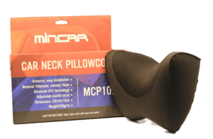 Gối tựa đầu ô tô bằng cao su non hình chữ U chính hãng Mincar