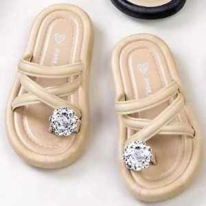 PROMO 5.5 Babycone - Sandal KIRANA Anak Perempuan Mewah Lucu Ringan Flat Kado Hadiah Lentur Lembut Ringan Viral Kekinian 2025