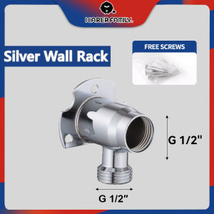 Shower Wall Rack Installation kit for Outdoor Exposed Wall Mount Bathroom Faucet Connector Shower Converter