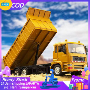 Mainan Kendaraan Rekayasa Excavator Truck Model RC Remote Control Excavator Bulldozer Crane Dump Truck Mainan Hadiah anak cowok