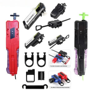 Beyblade X Generation Gyroscope Dual Launch Parallel Set Accessories Buckle BX UX CX Combat Gyroscope Cable Puller Launcher