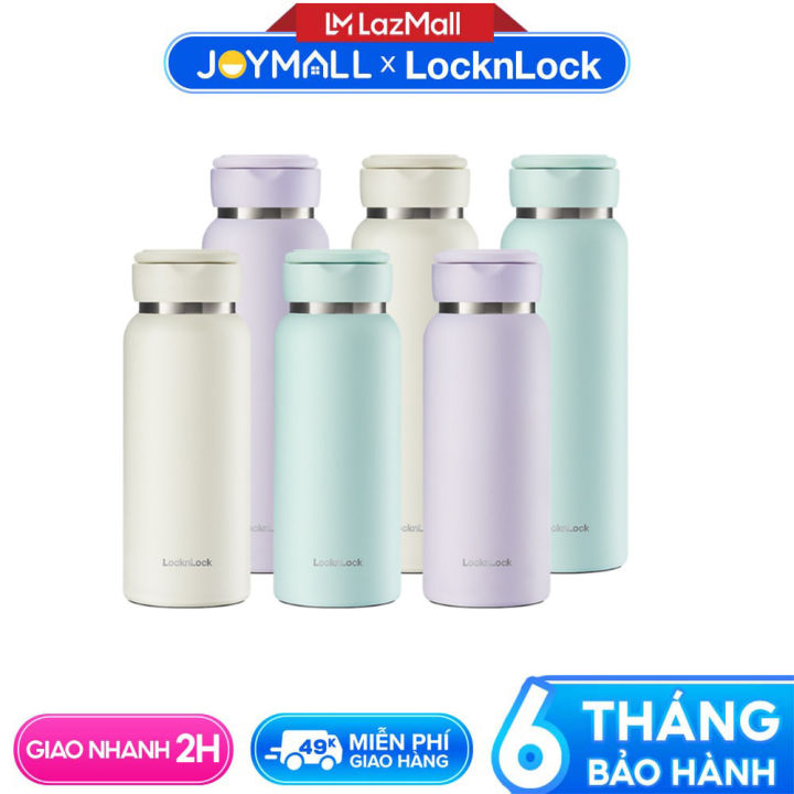 Bình giữ nhiệt LocknLock Sling Ring Tumbler 650ml LHC4321, 800ml LHC4322, Hàng chính hãng - JoyMall