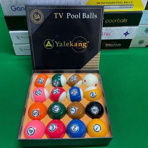 Yalekang 8A Black King Kong Billiard Ball Chinese Style Black Eight Nine Ball American Style 16 Color Crystal Billiard Ball Billiard Supplies