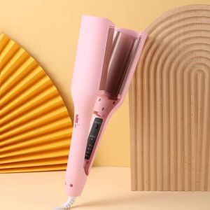 【SG Ready Stock】32mm Egg Roll Hair Curler Iron French Egg Roll Curling Wand Water Ripple Large Curls Wavy Wool Curling Splint 卷发棒