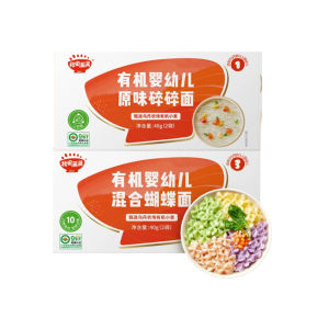 秋田满满 有机婴幼儿原味营养面 40g 8m+ QTMM Organic Infant Nutritional Noodles 40g 8m+