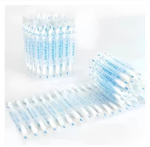 100pcs Disposable Iodine Swab Disinfected Cotton Swab Wound Disinfection Iodophor Cotton Stick