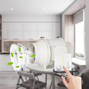 Hon&guan HF-PZZE Series Diagonal flow pressurized duct fan electric fan for home office hotels