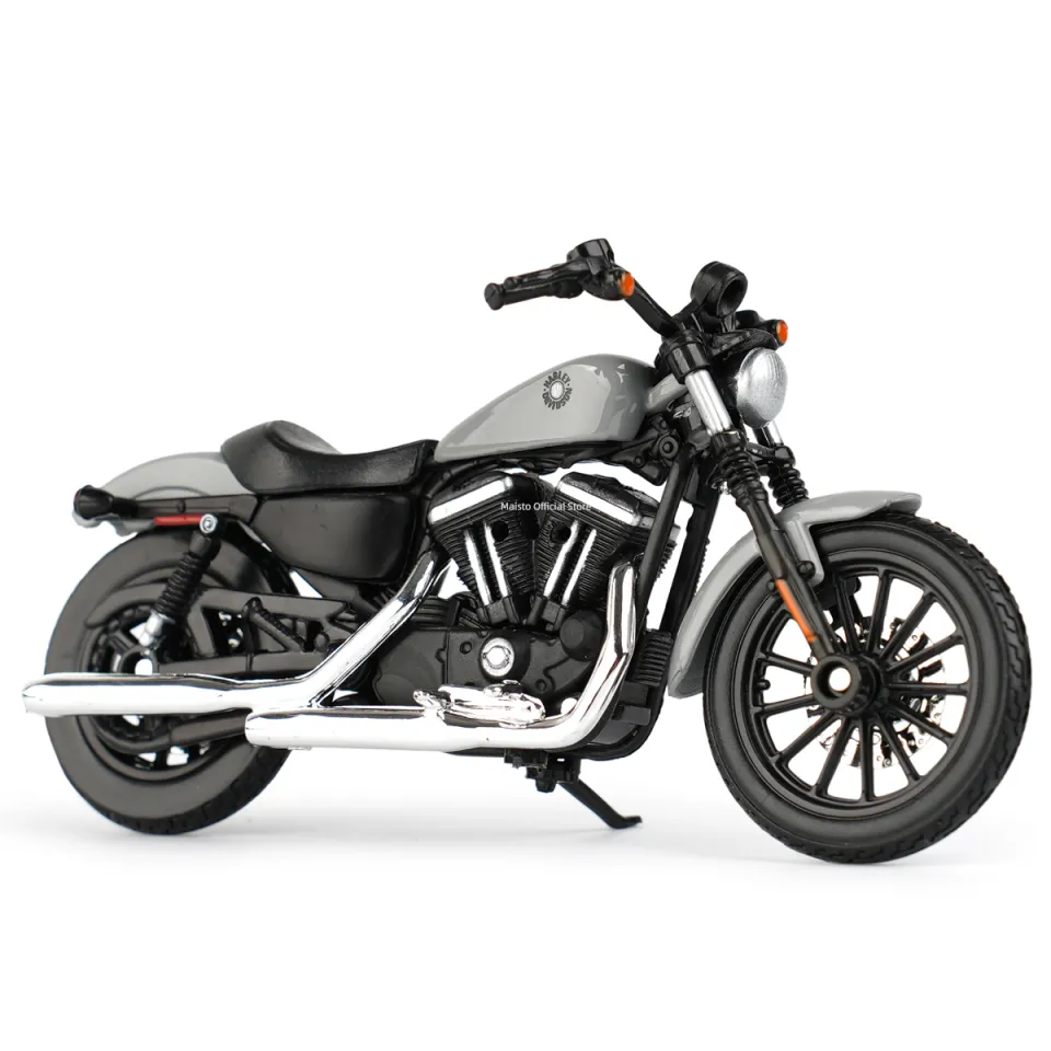 QWE) 1:18 Harley Davidson 2022 Sportster Iron 883 Die Cast