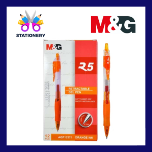M&G R3/R5 0.5 0.7 Gel Pen- (12pcs/Box) / Gel Pen Murah [READY STOCK]