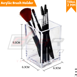 Pencils Brush Box Acrylic / Rak Make up dan Skincare Akrilik/ Tempat Alat Kecantikan  Starlight Kotak Brush Acrylic Tempat Kuas Makeup Kosmetik Akrilik Kotak Penyimpanan Brush