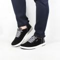 Sepatu Sneakers Pria H 3784 Brand Hertz Sepatu Kets Cowok Kekinian Harga Murah Berkualitas - Hitam Abu. 