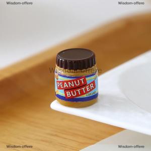 [COD] Wisdom-offere 6pcs Miniature Dollhouse Simulation Of Peanut Butter Model Decor Toy For Doll Accessories Toy Model Home Decoration