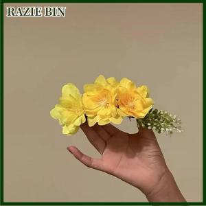 RAZIE BIN Exquisite Fashion Flower Hair Comb Spring Summer Flower Hair Sticks For Women Girls Elegant Beach Hair Accessories Gifts