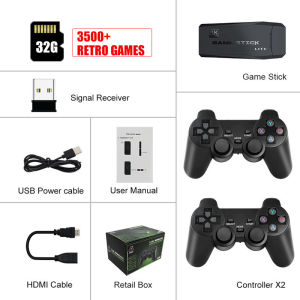 Retro game Console gamepad Two-person game console gamepad