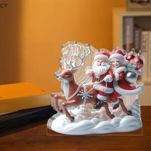 CY🌠🌠🌠 2D Acrylic giáng sinh kiiten ornamentshome trang trí 2026 kỳ nghỉ bên Quà Tặng