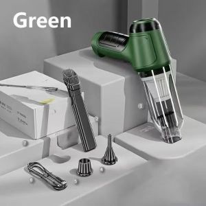 [ Akiba ] JB-107 26000Pa 4 In 1 Handheld Vacuum Cleaner Cordless Rechargeable Wet Dry Mini Vacuum Car Interior Seat
