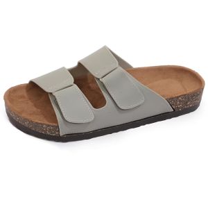 Velcro two strap sliper Velvet strap high quality sandals for men and women Slippers