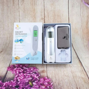 Nhiệt kế hồng ngoại đa năng MOAZ BÉBÉ MB-017 đo trán đo tai đo môi trường chất lỏng chế độ người lớn và trẻ em