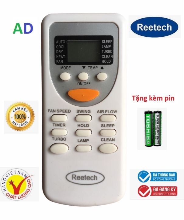 ĐIỀU KHIỂN ĐIỀU HÒA REETECH ZH-03 và JT-03 loại tốt thay thế đầu