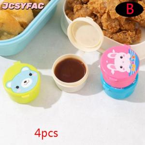 JCSYFAC 3 4pcs Mini Gia vị bóp chai Salad Dressing Ketchup bóp Jar container nhựa xách tay Hộp Ăn Trưa nước sốt phun chai