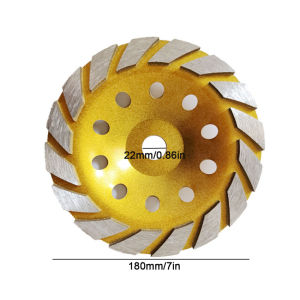 Diamond Cup Wheel 4" Concrete Grinding Disc Heavy Duty