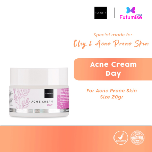 SCARLETT Whitening Day Night Cream Series | Moisturizer | Peeling | Glowing Mencerahkan | Krim Wajah | Pelembab Wajah | BPOM | FUFUMISE