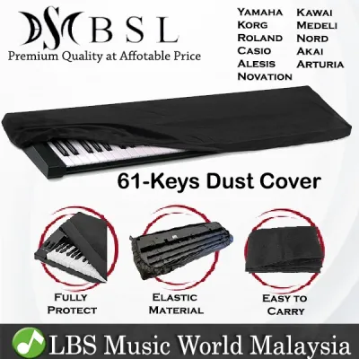 BSL 61 Keys Keyboard Digital Piano Dust Cover for Yamaha Casio Korg Roland