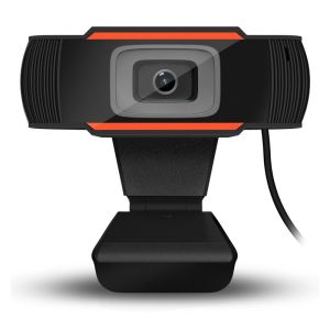 【Miễn phí Đồng hồ thạch anh】Webcam USB 2.0 480P Camera Web Cam 1080P Degree for PC Laptop
