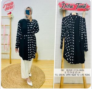 Tunik Delsa LD 120: Berkualitas Tinggi & Desain Fashionable