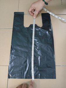 [500g] Bịch nilon LOẠI 1  ( KHÔNG MÙI HÔI) bọc nilon quai xách MÀU ĐEN túi có quay dẻo dai đựng rác đóng hàng nhiều size ( TÚI ĐỰNG DA NĂNG)